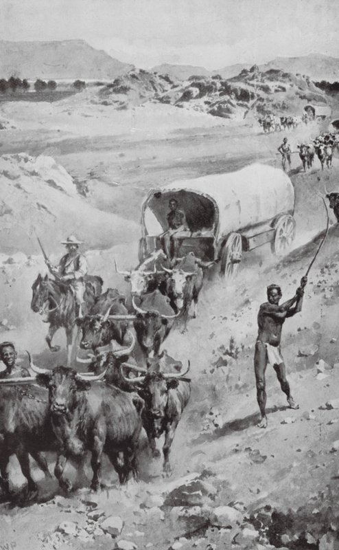 The Great Boer Trek to Natal in 1835-36 by Walter Paget