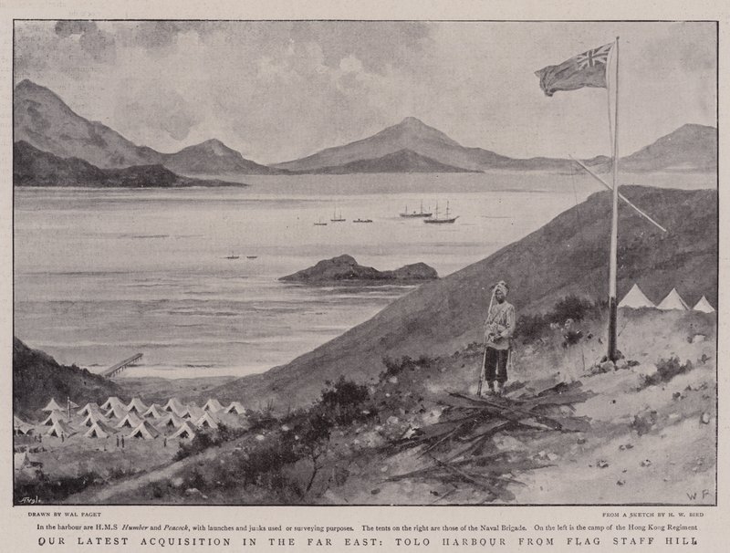 Our Latest Acquisition in the Far East, Tolo Harbour from Flag Staff Hill by Walter Stanley Paget