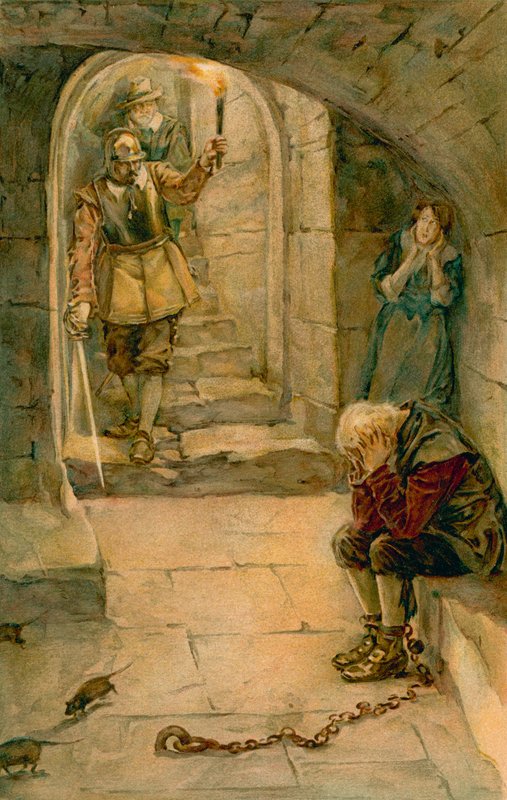 They Found One Mr. Dispondency, Almost Starved to Death, and One Much-Afraid His Daughter by Walter Stanley Paget