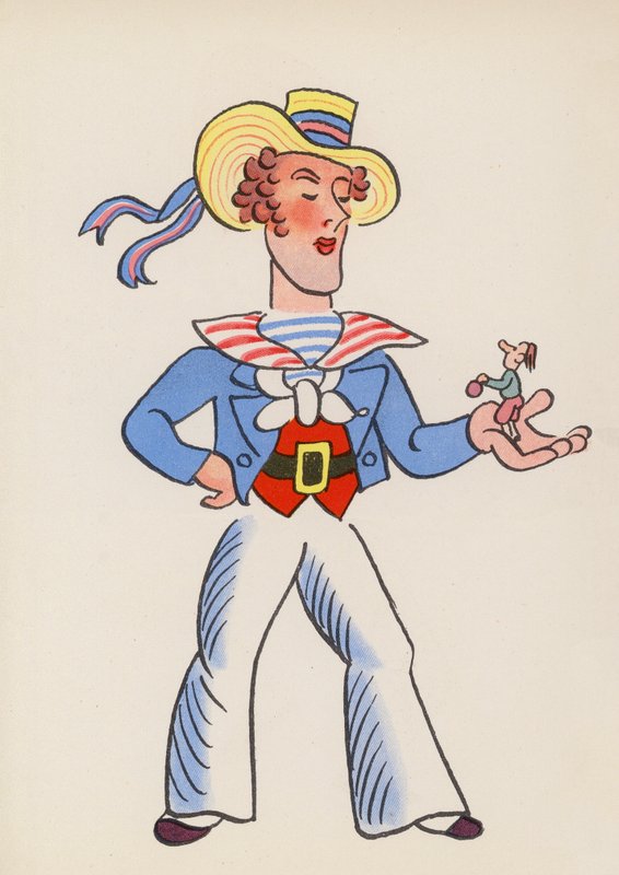 Figures from Children’s Books: Gulliver by Walter Trier
