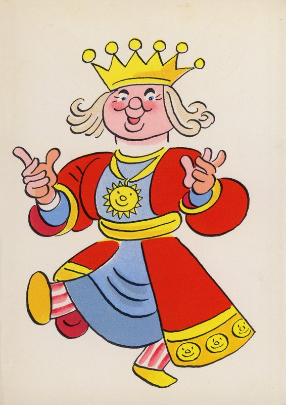 Figures from Children’s Books: Old King Cole by Walter Trier