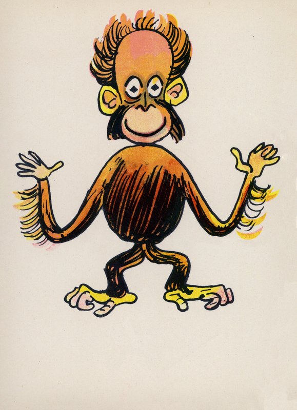 One of Walter Trier’s Crazy People by Walter Trier