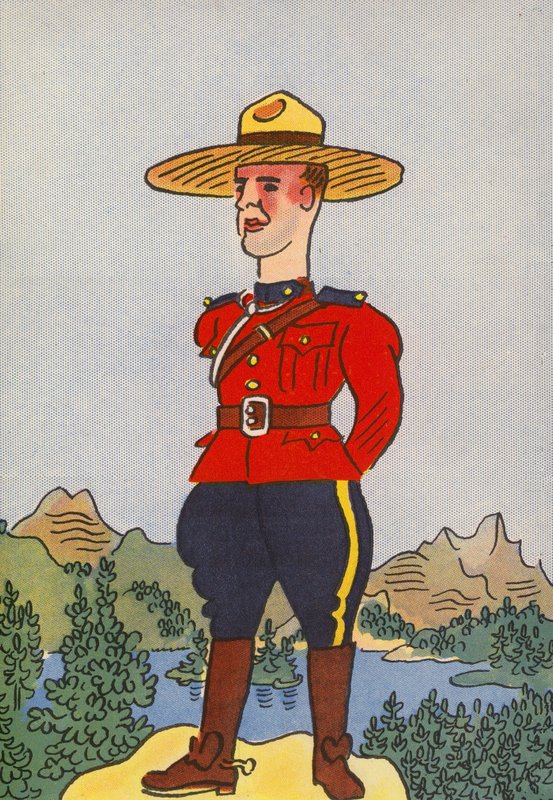 Walter Trier’s crazy costumes: Canada by Walter Trier