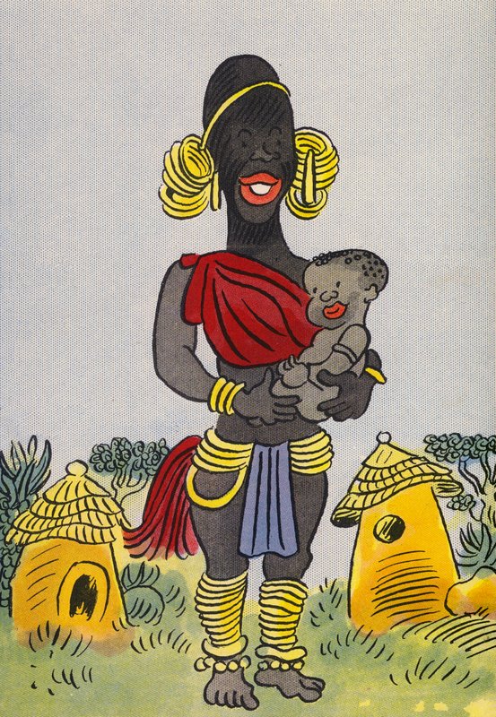 Walter Trier’s Crazy Costumes: Central Africa by Walter Trier