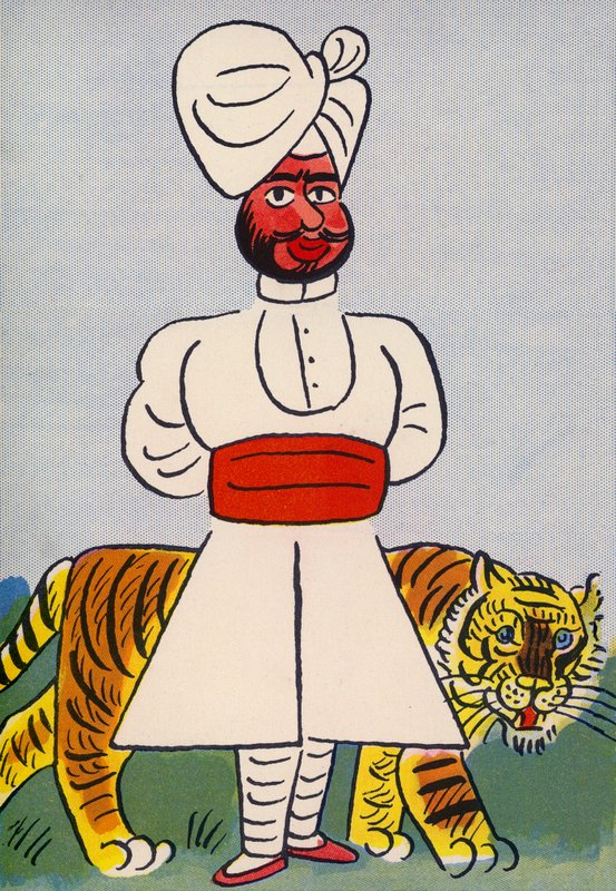 Walter Trier’s crazy costumes: India by Walter Trier
