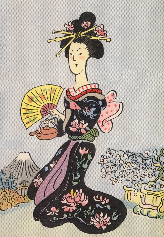 Walter Trier’s crazy costumes: Japan by Walter Trier