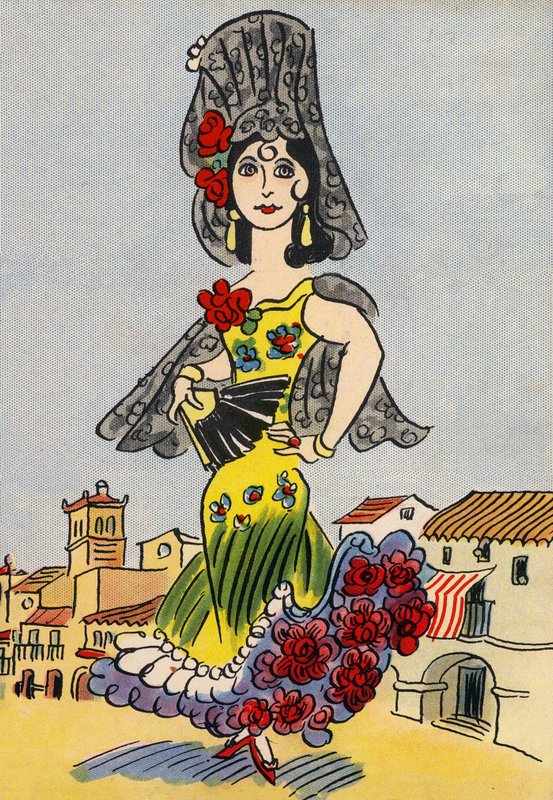 Walter Trier’s Crazy Costumes: Spain by Walter Trier