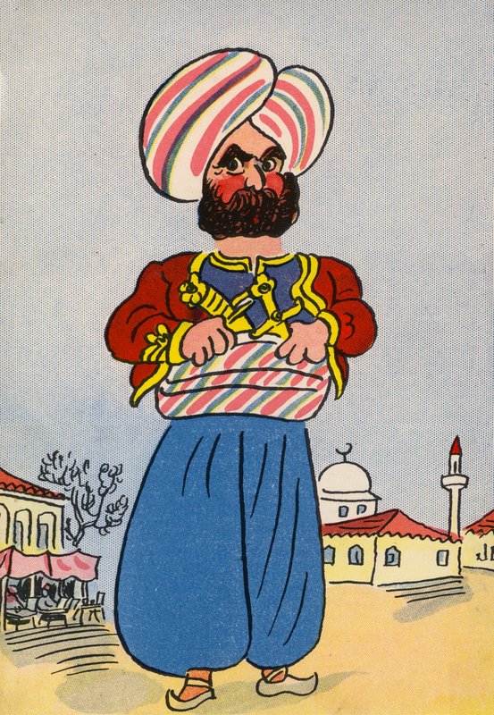 Walter Trier’s crazy costumes: Turkey by Walter Trier