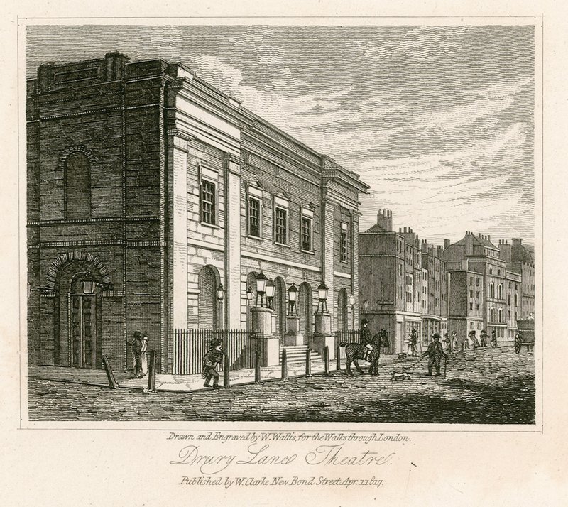 Drury Lane Theatre, London by Walter Wallis