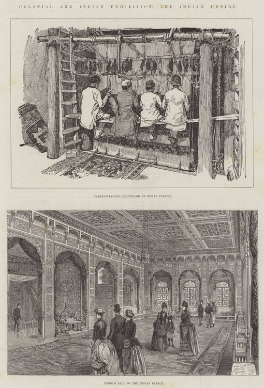 Colonial and Indian Exhibition, the Indian Empire by Warry