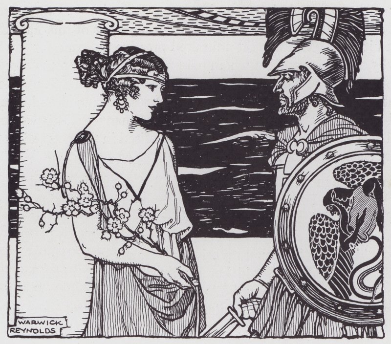 Helen of Troy, poster design from the Pageant of Beauty series for Pears