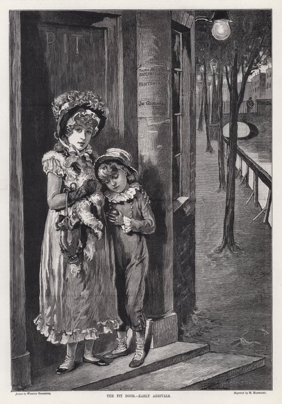 The Pit Door, Early Arrivals by Weedon Grossmith