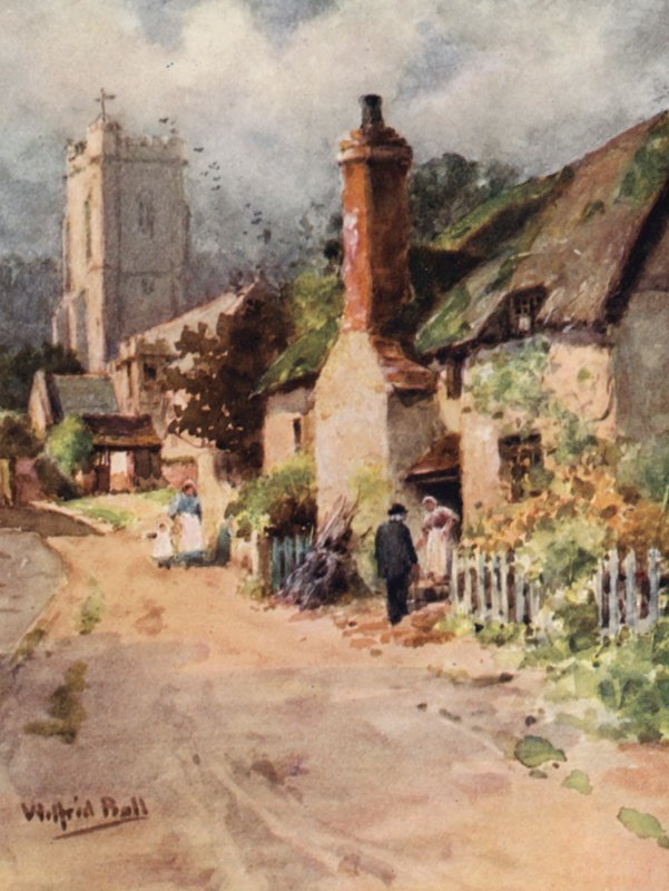 Old Sexton Huckleby by Wilfrid Williams Ball