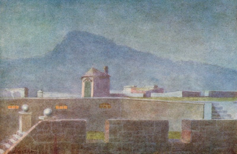 On the Ramparts of the Old Castle by Wilhelm Westhofen