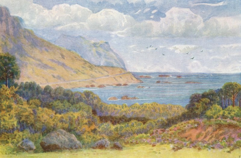 On the Victoria Road, near Oude Kraal by Wilhelm Westhofen
