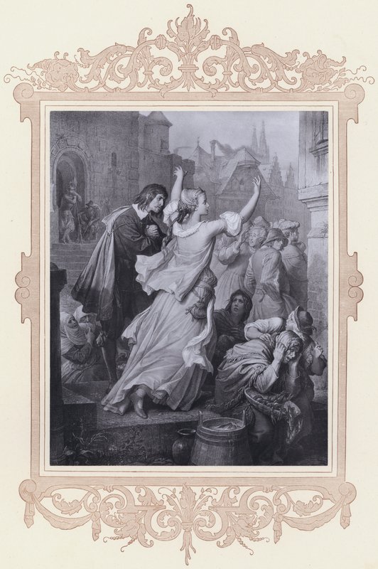 Clarchen, Egmont by Wilhelm von (after) Kaulbach