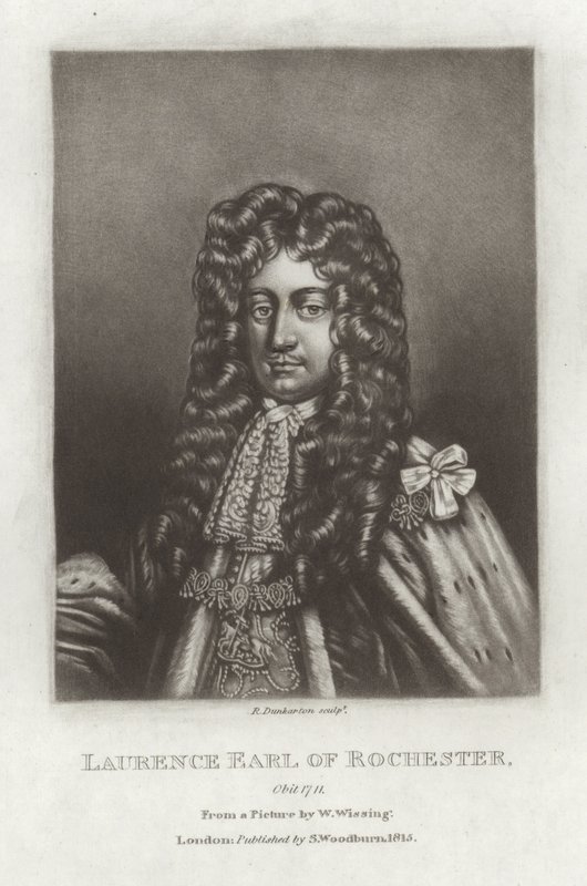 Laurence Earl of Rochester by Willem Wissing