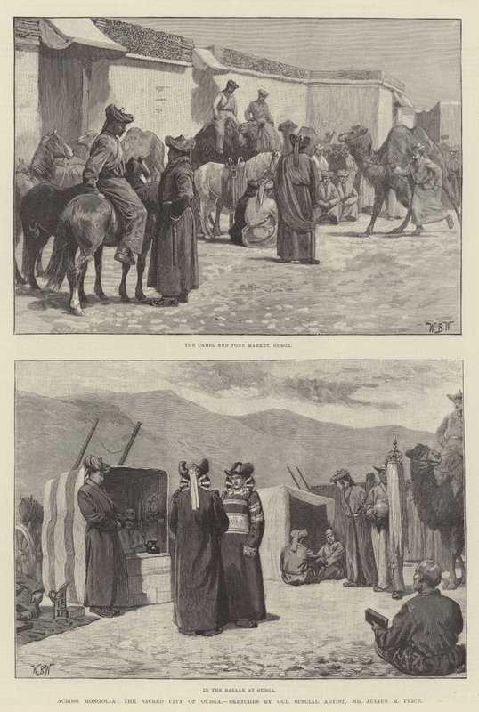 Across Mongolia, the Sacred City of Ourga by William Barnes Wollen