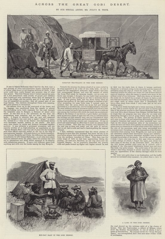Across the Great Gobi Desert by William Barnes Wollen