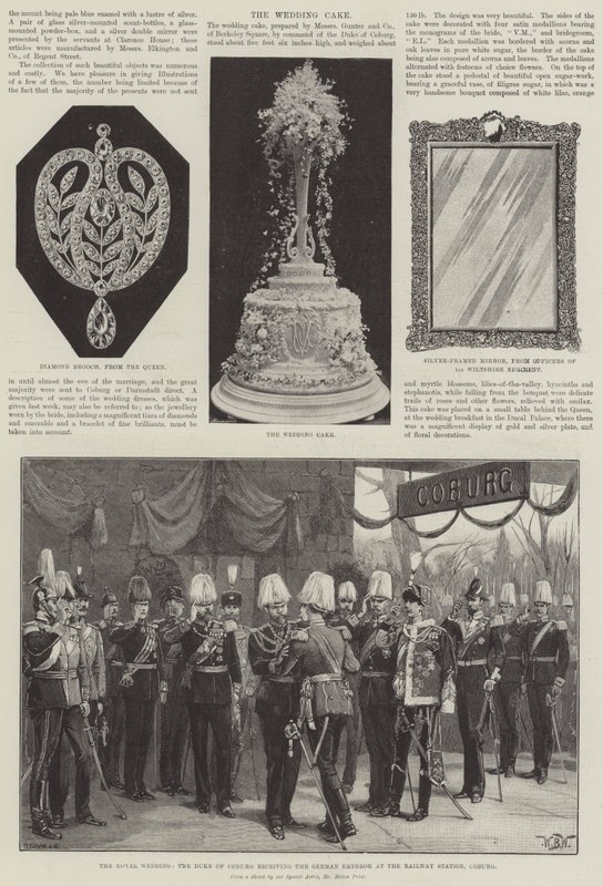 Royal Wedding in Coburg by William Barnes Wollen