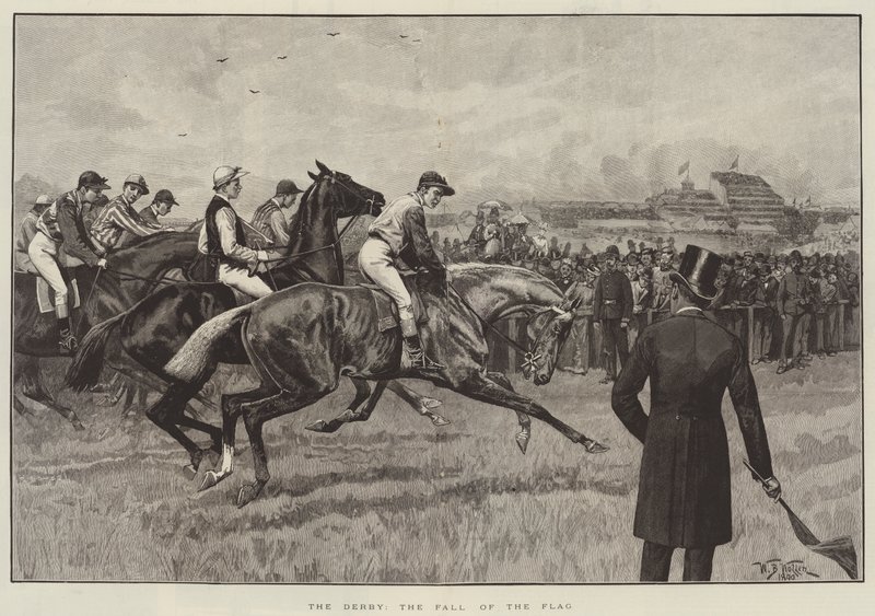 The Derby, the Fall of the Flag by William Barnes Wollen