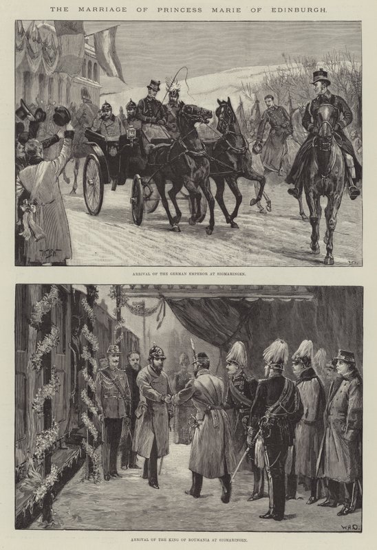 The Marriage of Princess Marie of Edinburgh by William Barnes Wollen