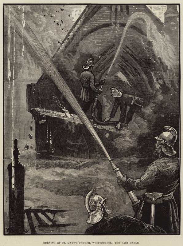 Burning of St Mary