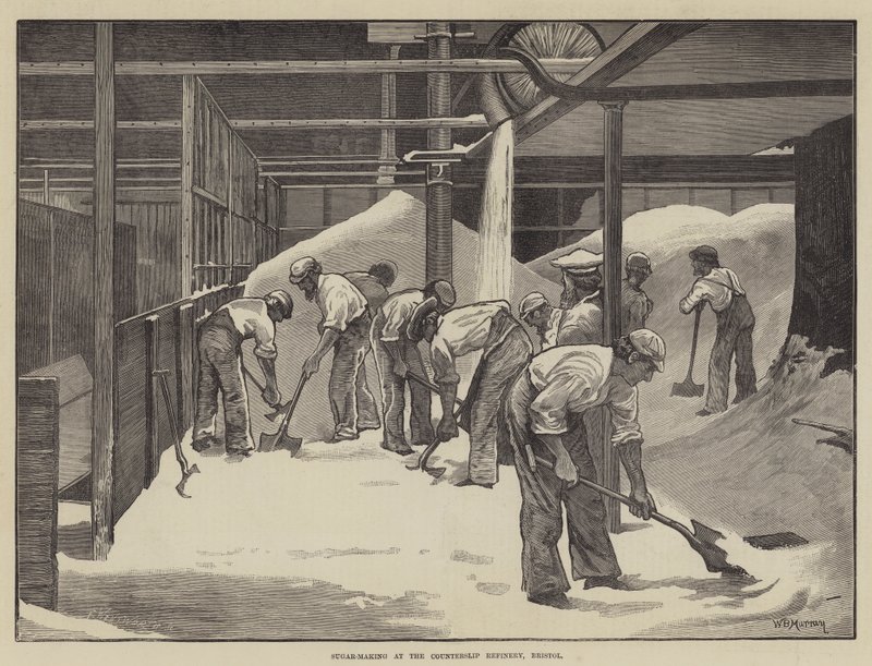 Sugar-Making at the Counterslip Refinery, Bristol by William Bazett Murray