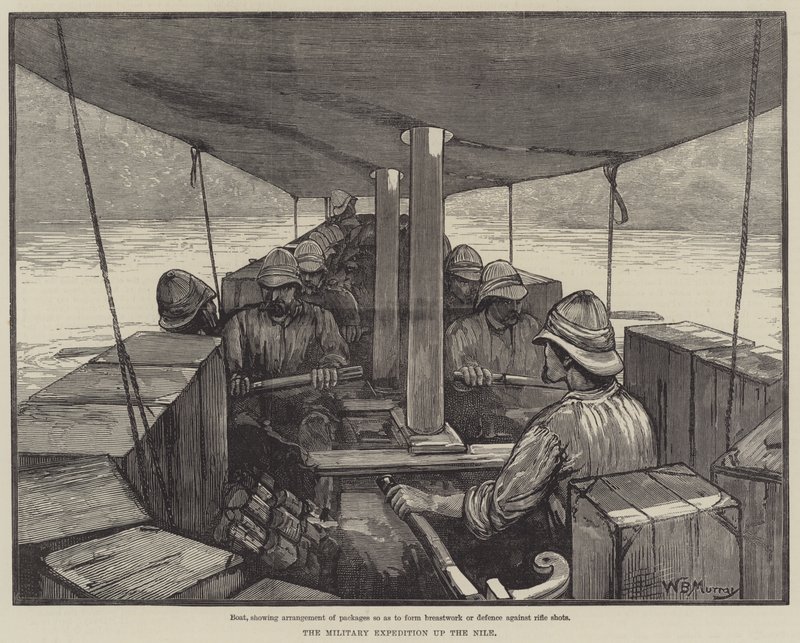 The Military Expedition up the Nile by William Bazett Murray