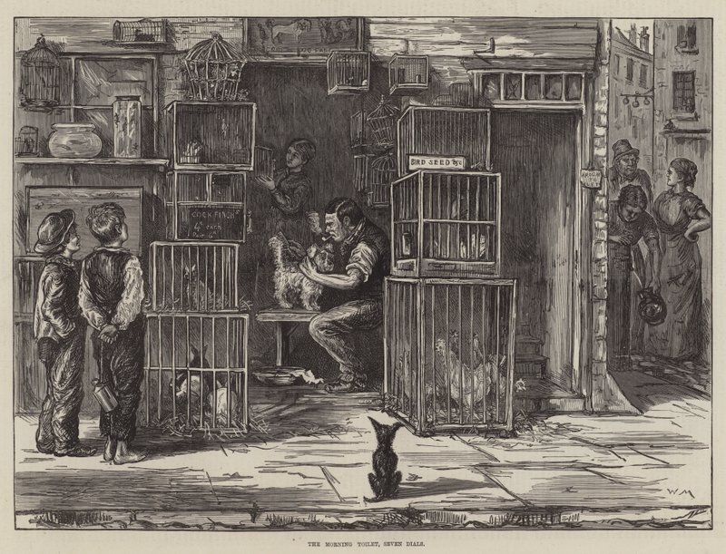 The Morning Toilet, Seven Dials by William Bazett Murray