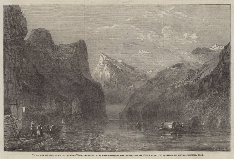 The Bay of Uri, Lake of Lucerne by William C. Smith
