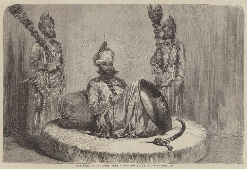 The Rana of Oodipoor by William Carpenter