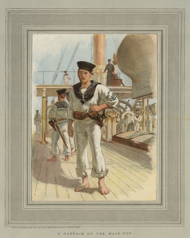A Captain of the Main-Top by William Christian Symons