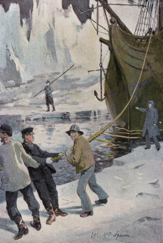 Illustration for Peter The Whaler by William Christian Symons