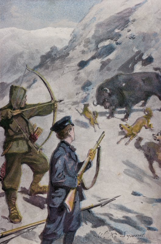 Illustration for Peter The Whaler by William Christian Symons