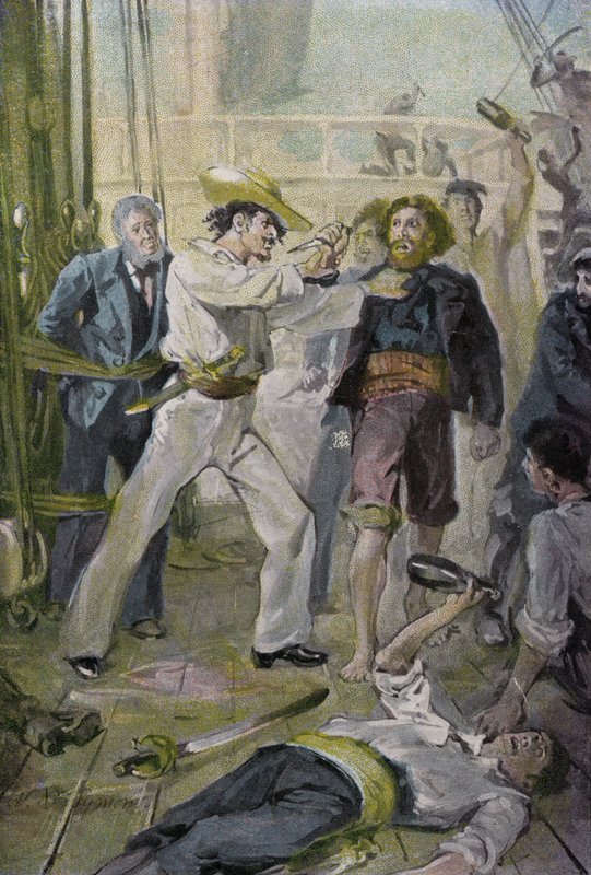 Illustration for Peter The Whaler by William Christian Symons
