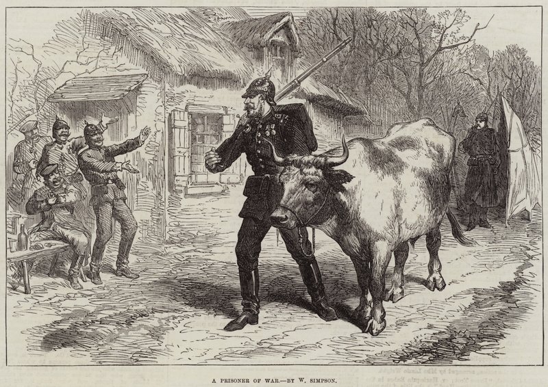 A Prisoner of War by William Crimea Simpson