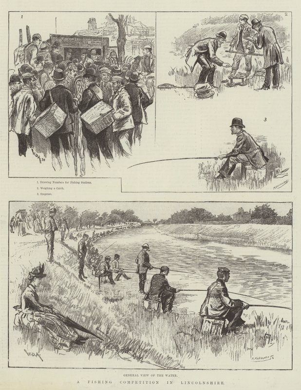A Fishing Competition in Lincolnshire by William Douglas Almond