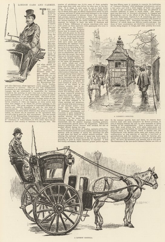 London Cabs and Cabmen by William Douglas Almond