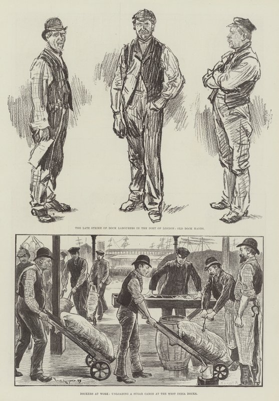 London Dock Strike of 1889 by William Douglas Almond