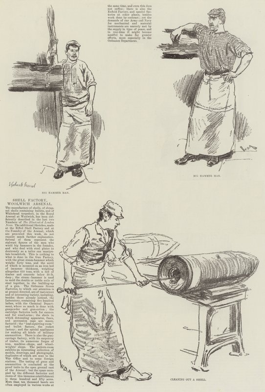 Shell Factory, Woolwich Arsenal by William Douglas Almond