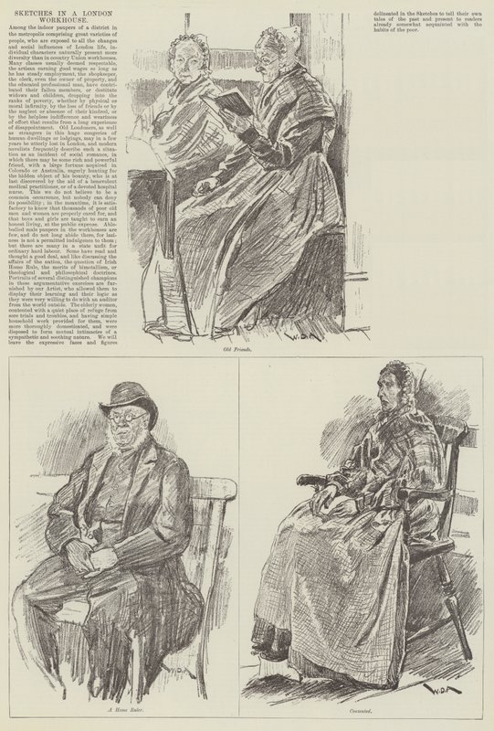Sketches in a London Workhouse by William Douglas Almond