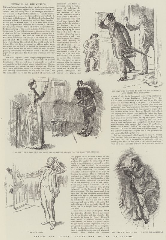 Taking the Census, Experiences of an Enumerator by William Douglas Almond