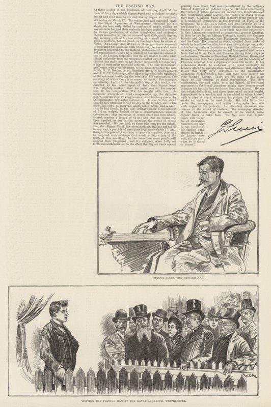 The Fasting Man by William Douglas Almond