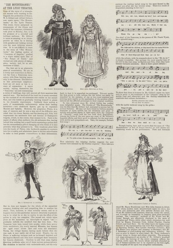 The Mountebanks, at the Lyric Theatre by William Douglas Almond
