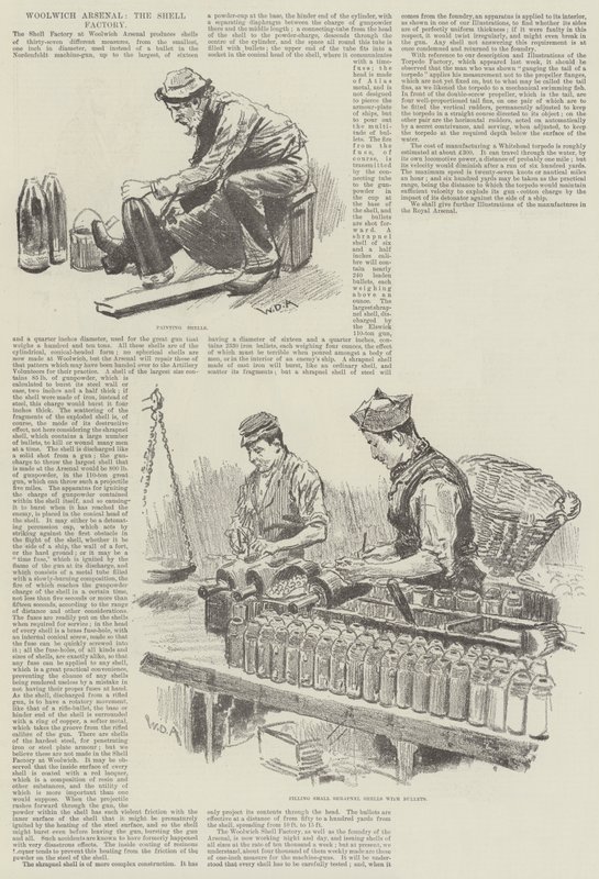 Woolwich Arsenal, the Shell Factory by William Douglas Almond