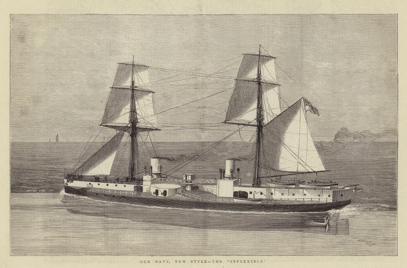 Our Navy, New Style, the Inflexible by William Edward Atkins