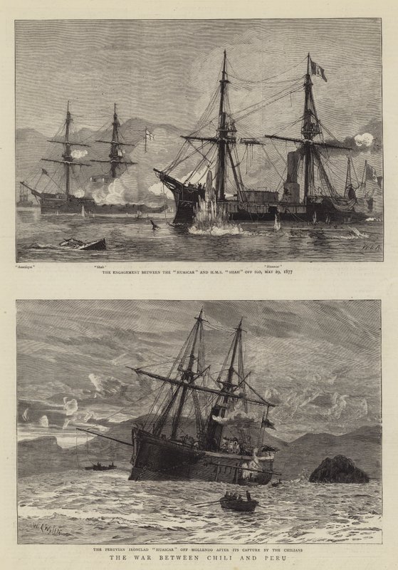 The War between Chili and Peru by William Edward Atkins