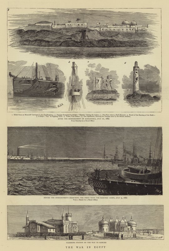 The War in Egypt by William Edward Atkins