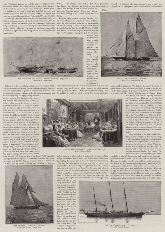Yachting, Past and Present by William Edward Atkins
